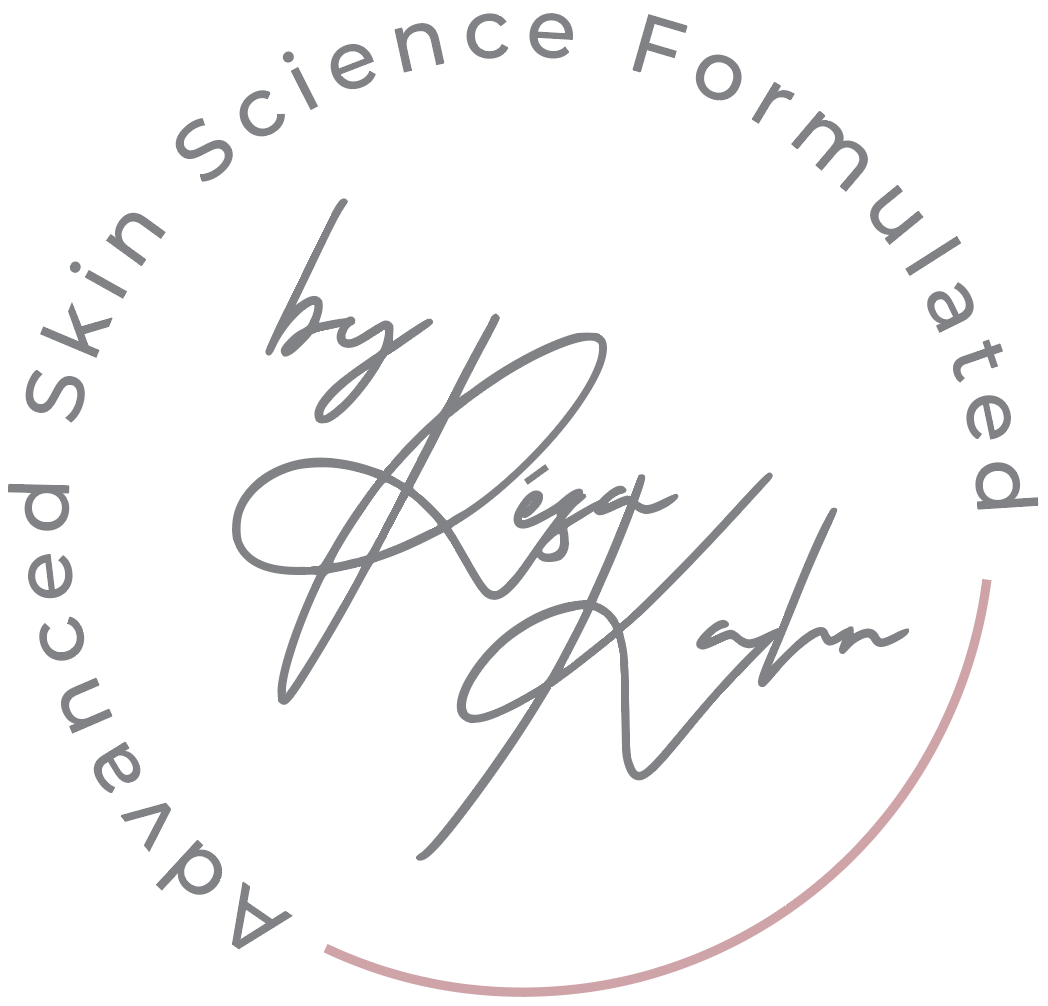 A logo for advanced skin science formulated by lisa kahn.