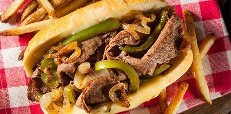 Homemade Philly Cheesesteak Sandwich — Vento's Pizza in Pennsylvania, PA