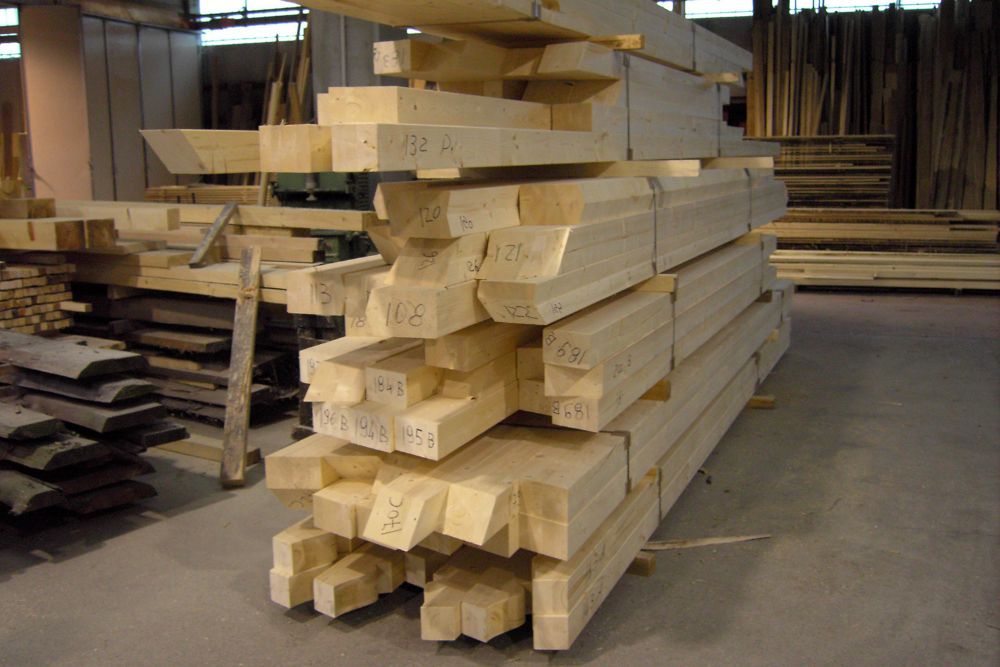 legno accatastato