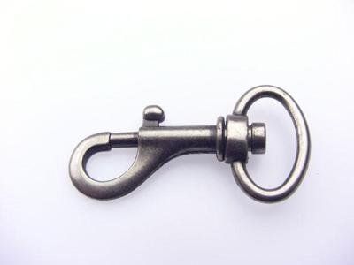 Moschettone in zama finitura nickel