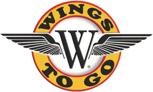 A logo for wings to go with a large w in the center