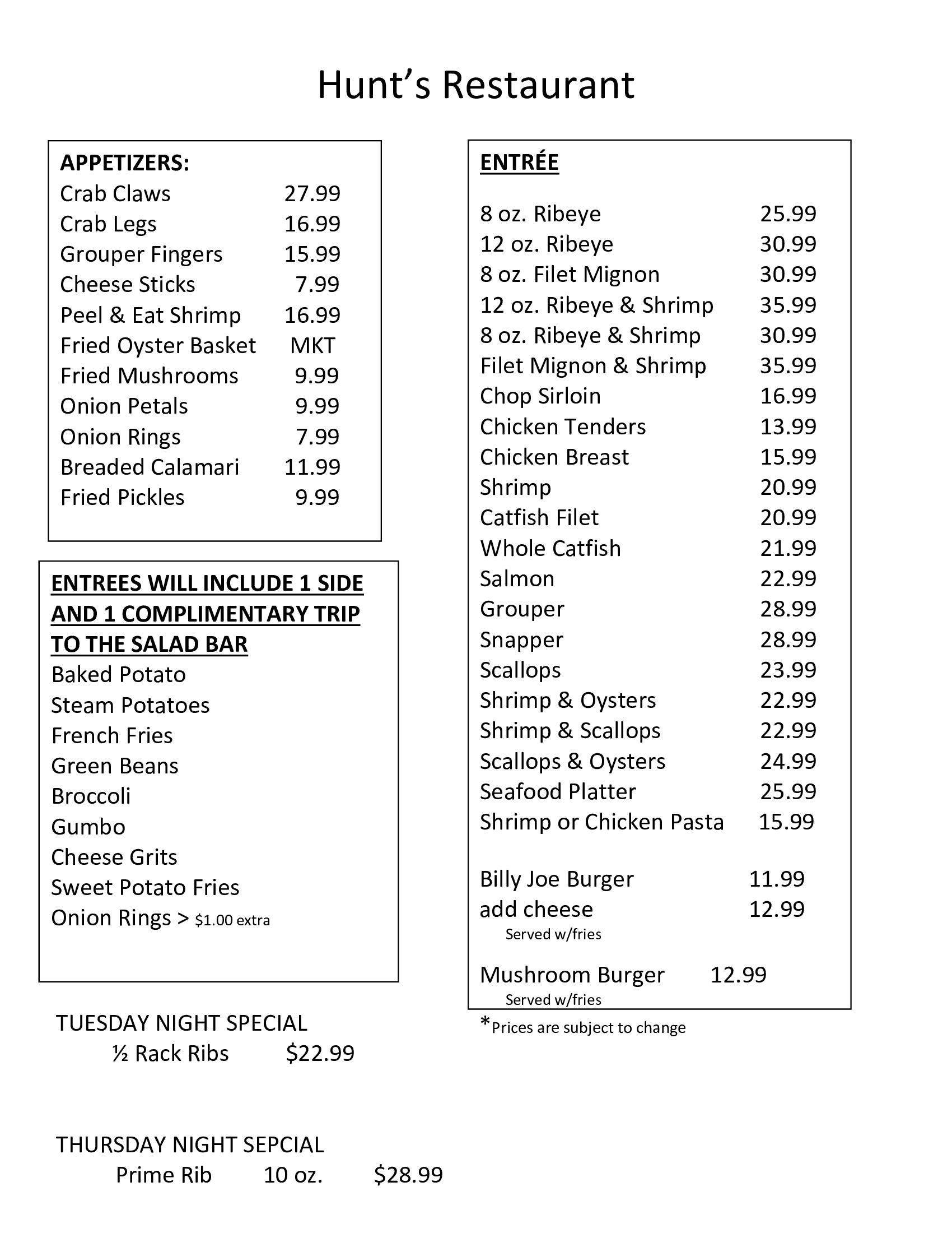 Hunt'S Oyster Bar Dothan Al - a8petc3