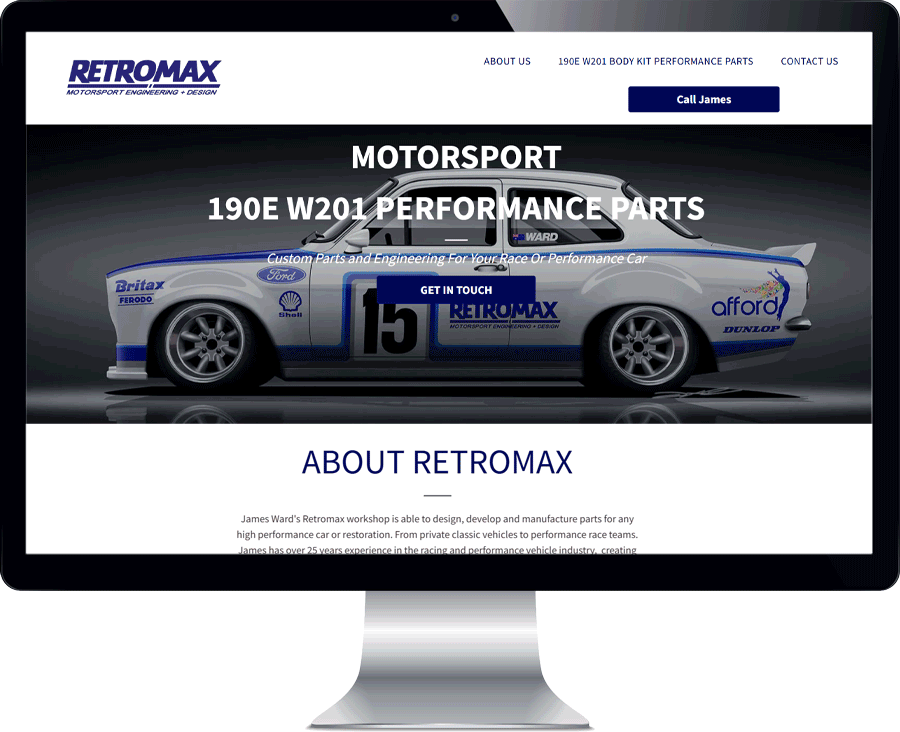 Retromax Website by Geek Queen