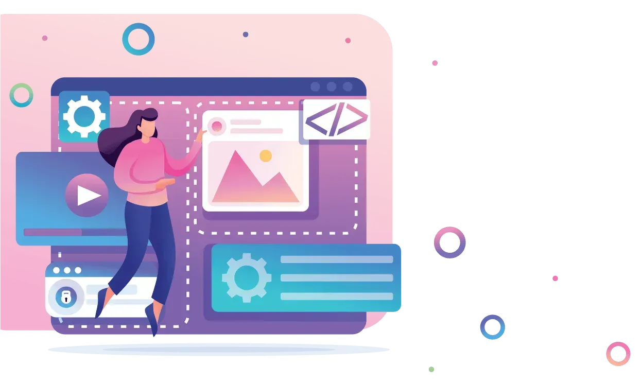 Information about a small business website from Geek Queen