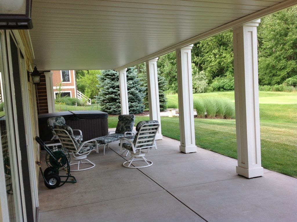 Seating Area On The Patio — Kentwood, MI — Cardinal Remodeling and Design LLC