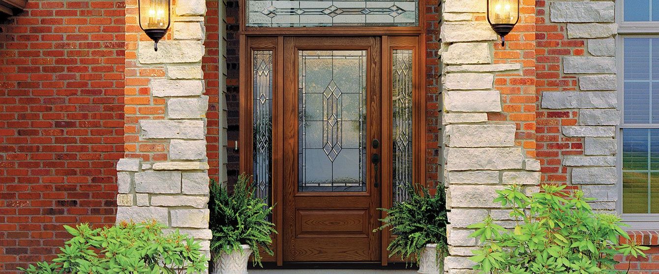 Wood & Glass Door — Kentwood, MI — Cardinal Remodeling and Design LLC