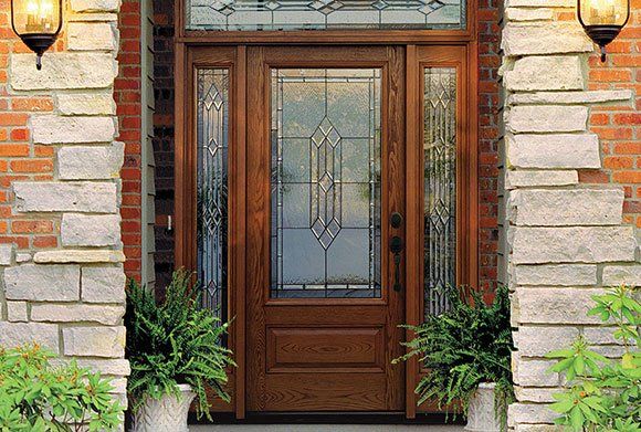 Wood & Glass Door — Kentwood, MI — Cardinal Remodeling and Design LLC