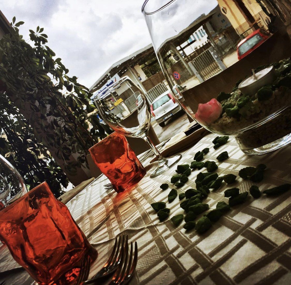 ristorante pall'aperto