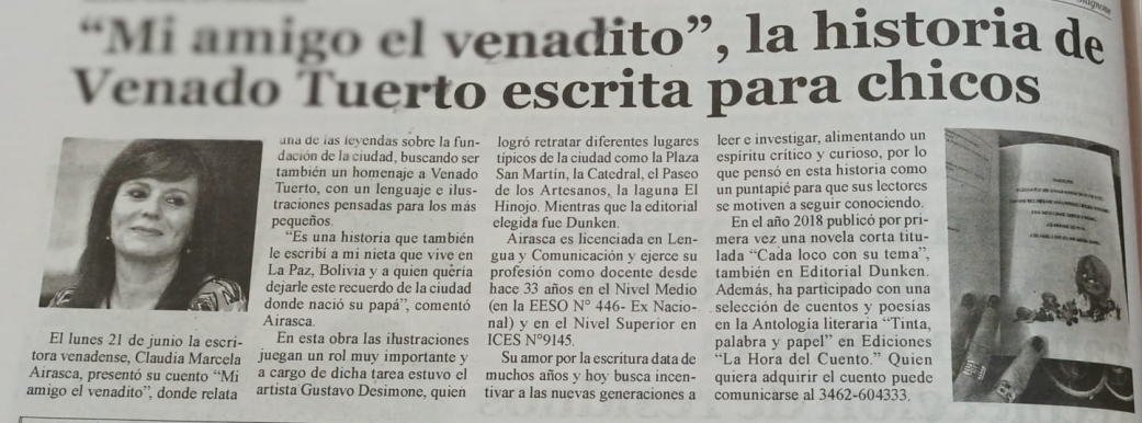 Claudia M. Airasca Escritora 