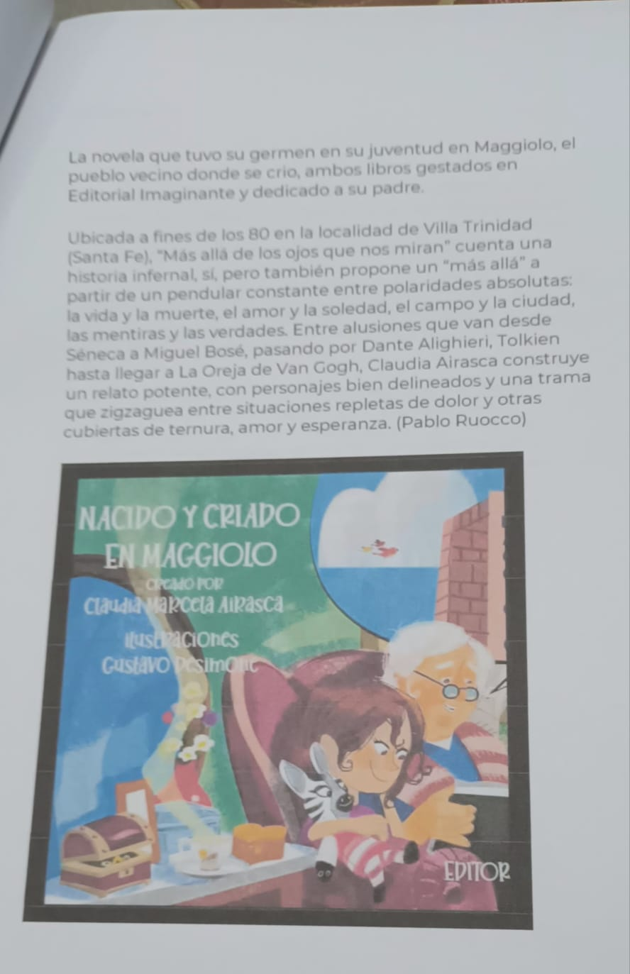 Claudia M. Airasca Escritora 