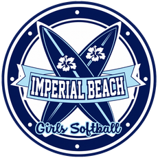 Imperial Beach Girls Softball logo