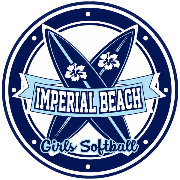Imperial Beach Girls Softball logo