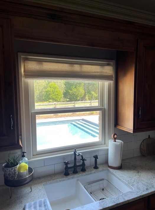 motorized shades in a kitchen High Point & Clemmons, NC