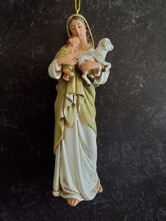 mary with Jesus ornament