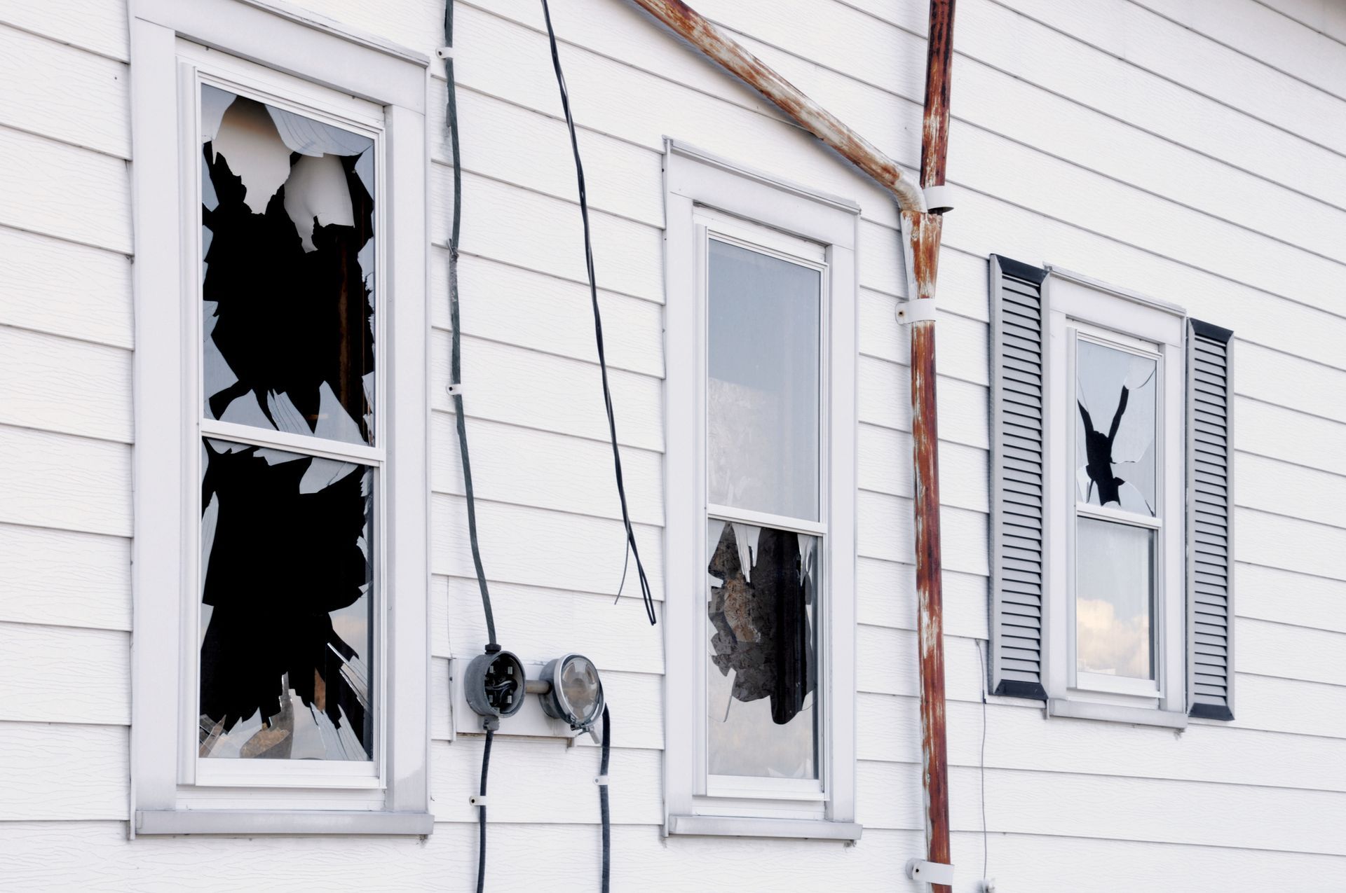 Broken Windows — Hendersonville, NC — Sutherland Insurance Company