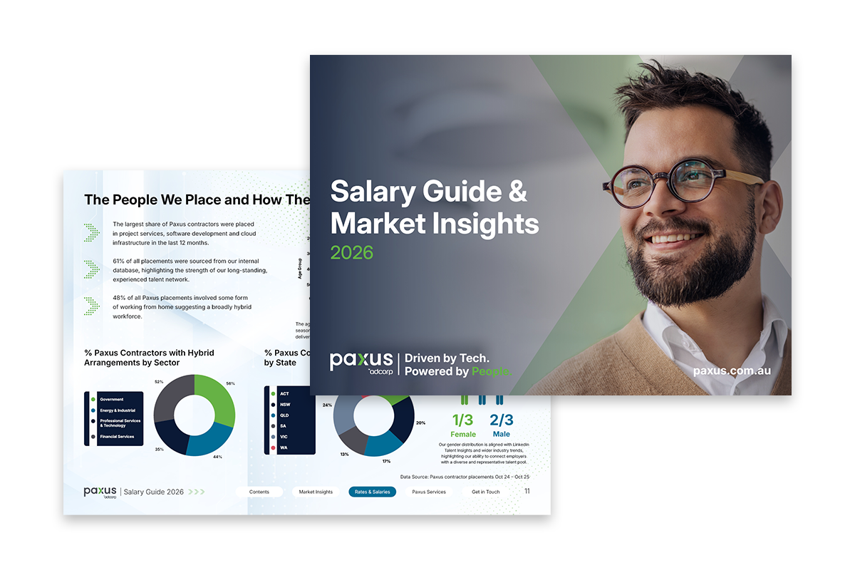 A salary guide for contractors and permanent salaries