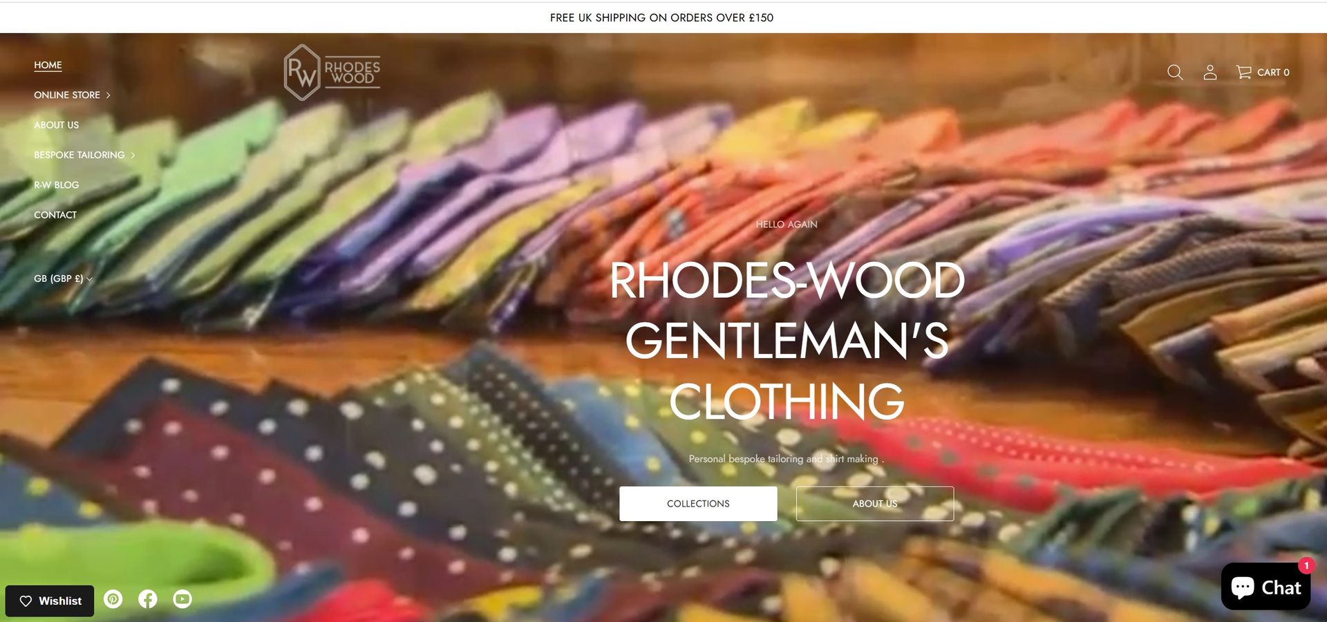 Rhodes wood website