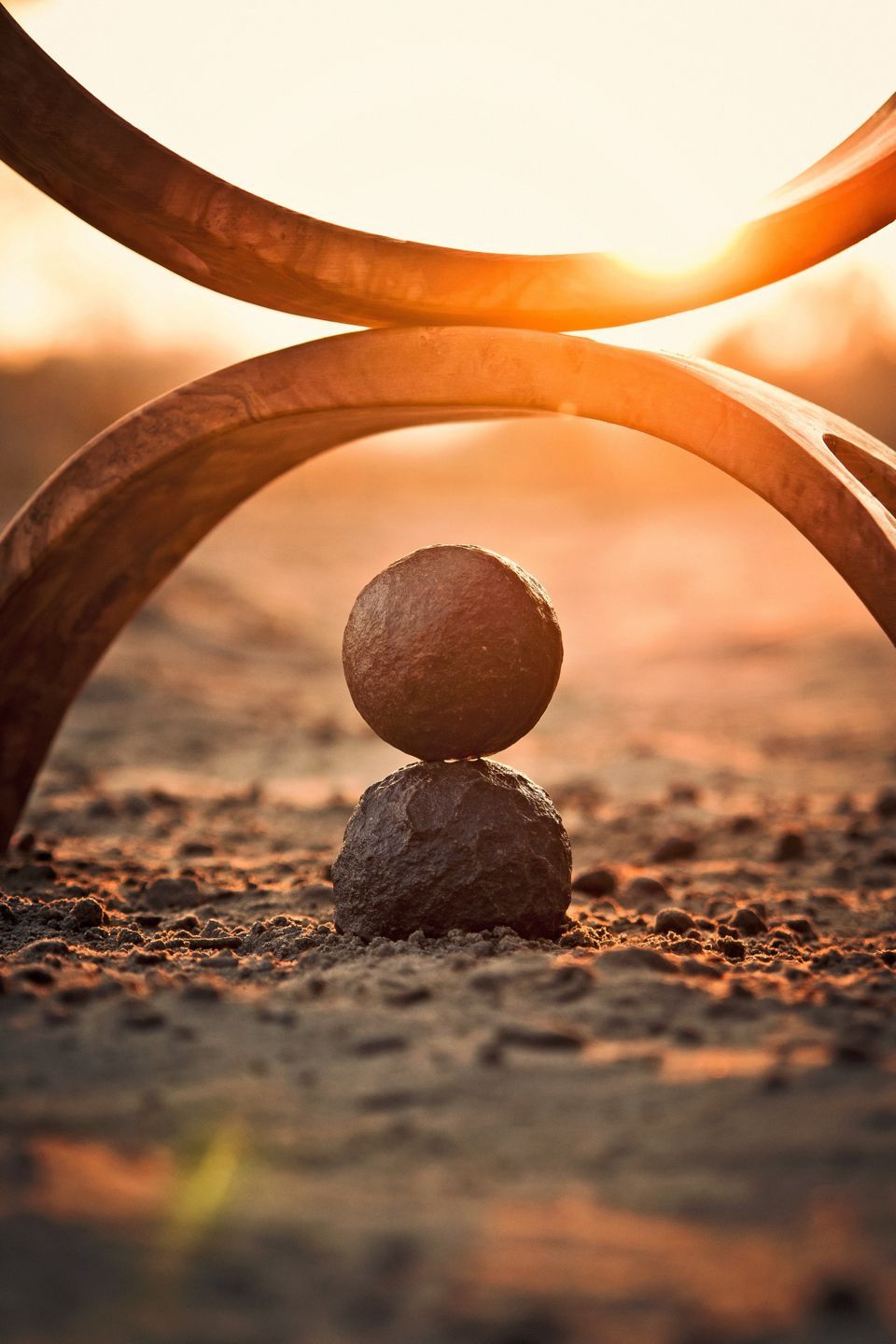 Stacked Stones and Rings
