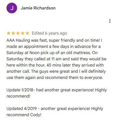 Jamie Richardson Review