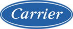 A blue carrier logo on a white background.