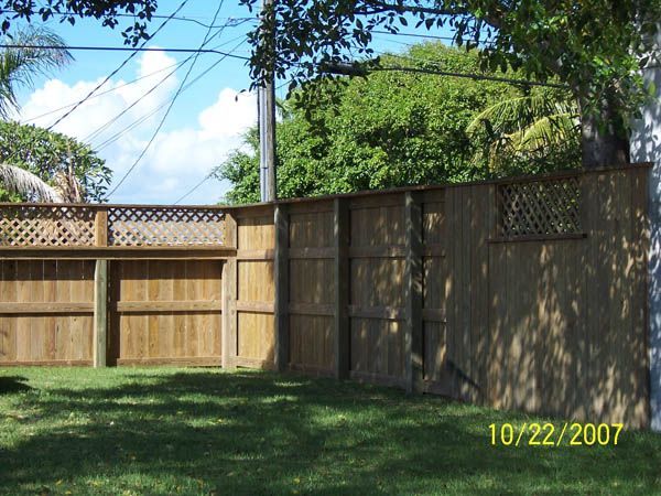 Privacy Fence — Cocoa Beach, FL — Darrell’s Docks