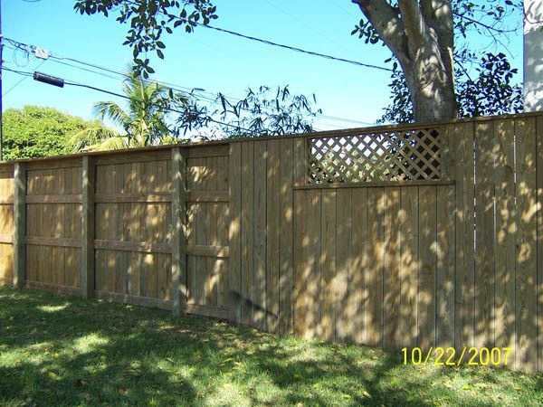Enclosure Fence — Cocoa Beach, FL — Darrell’s Docks