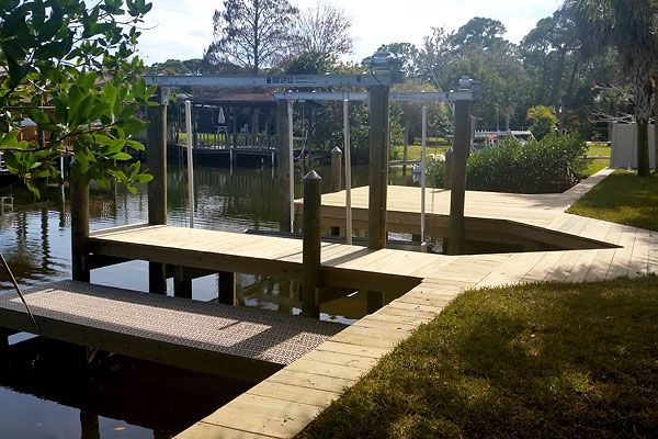 Dock Walkways — Cocoa Beach, FL — Darrell’s Docks
