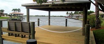 Deck — Cocoa Beach, FL — Darrell’s Docks