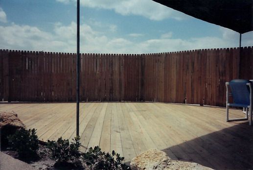 Backyard Fence — Cocoa Beach, FL — Darrell’s Docks
