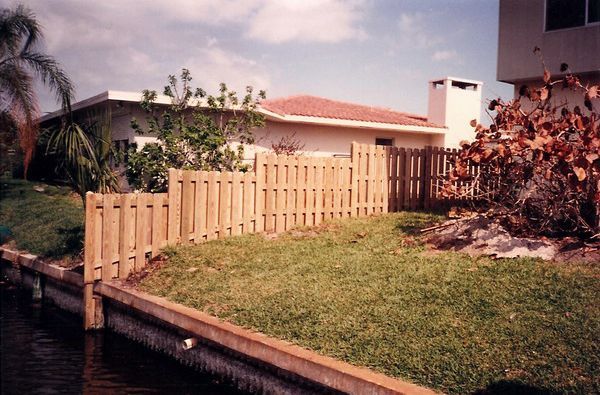 Fence For Slope Ground — Cocoa Beach, FL — Darrell’s Docks
