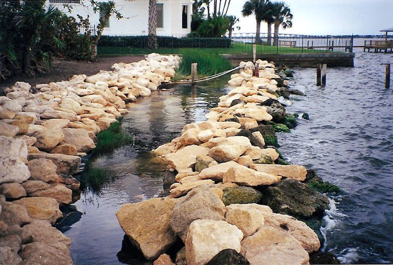 Rock Shore Path — Cocoa Beach, FL — Darrell’s Docks