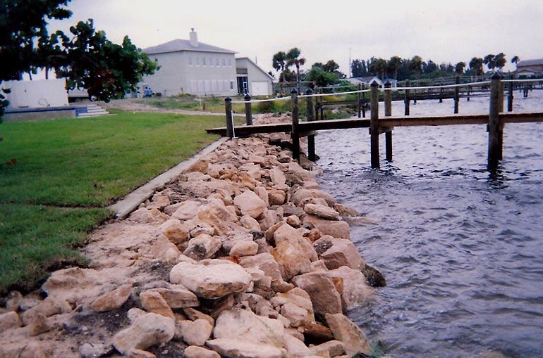 Huge Rock — Cocoa Beach, FL — Darrell’s Docks