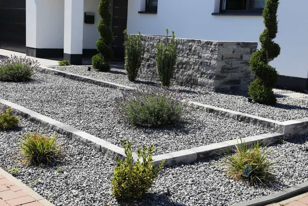 Modern Front Yard With Minimalistic Landscaping — Ourimbah Landscape Supplies In Ourimbah, NSW
