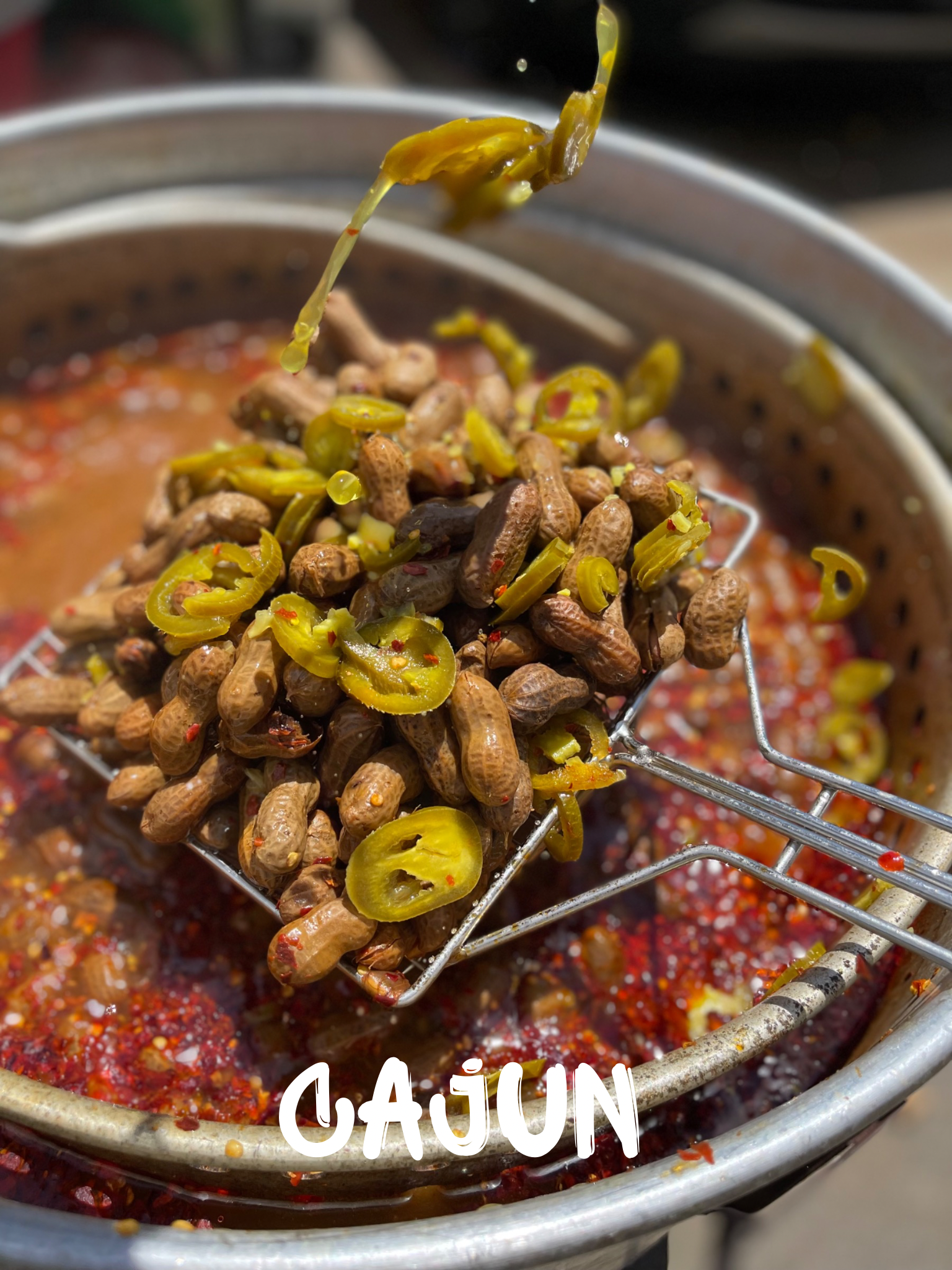 Cajun Boiled Peanuts