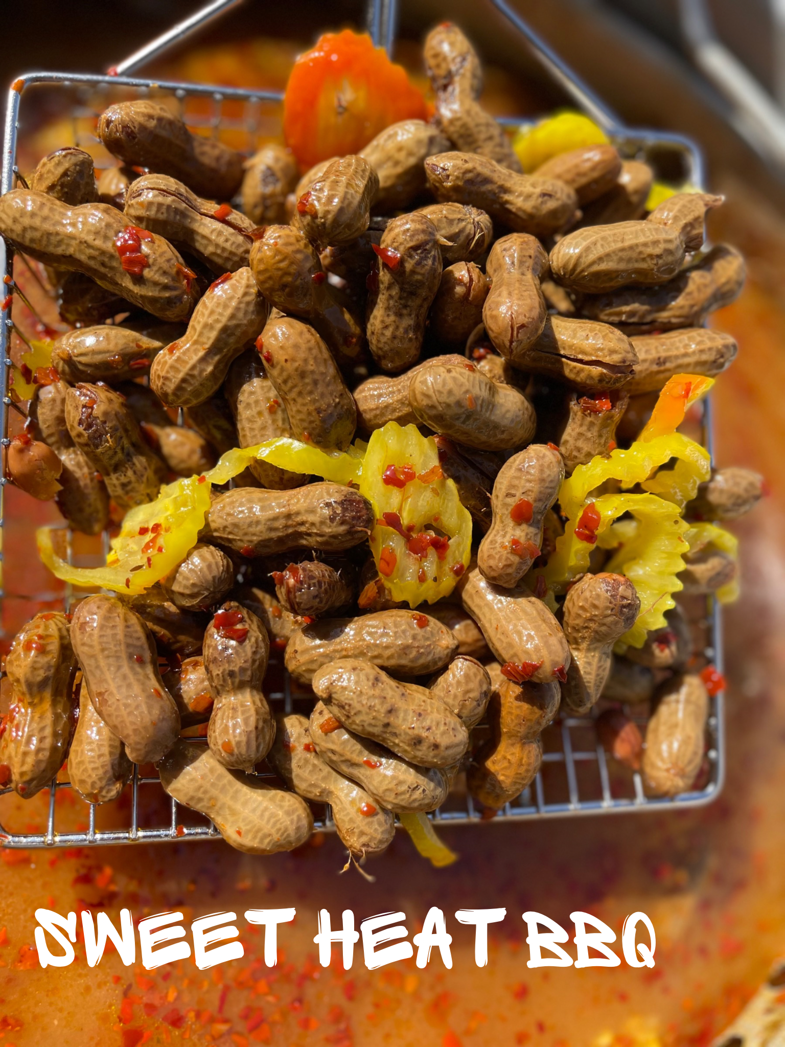 Sweet Heat Boiled Peanuts
