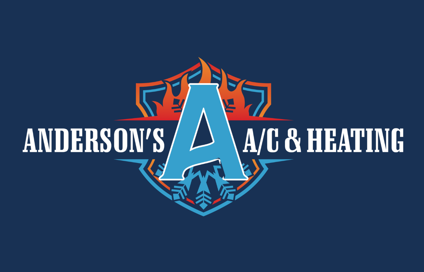 Anderson's A/C & Heating, LLC: linked to home page