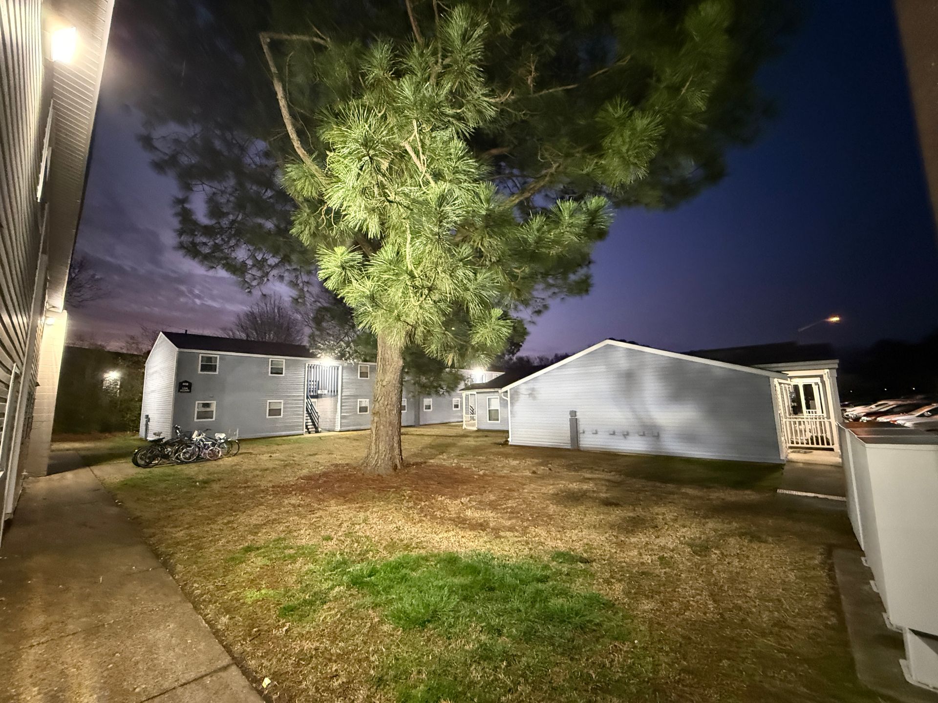 Apartment lighting throughout property