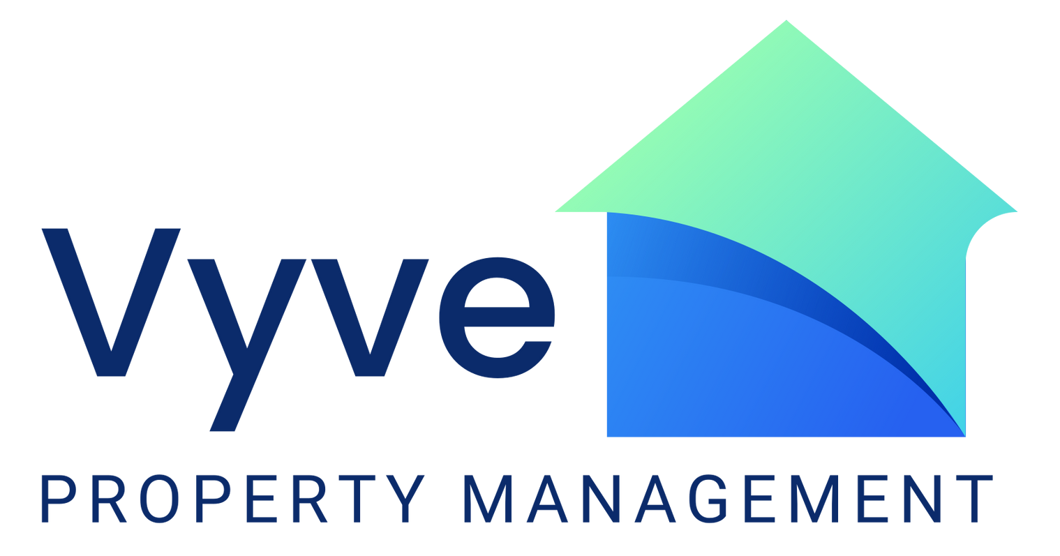 Vyve Property Management Logo - header, go to homepage