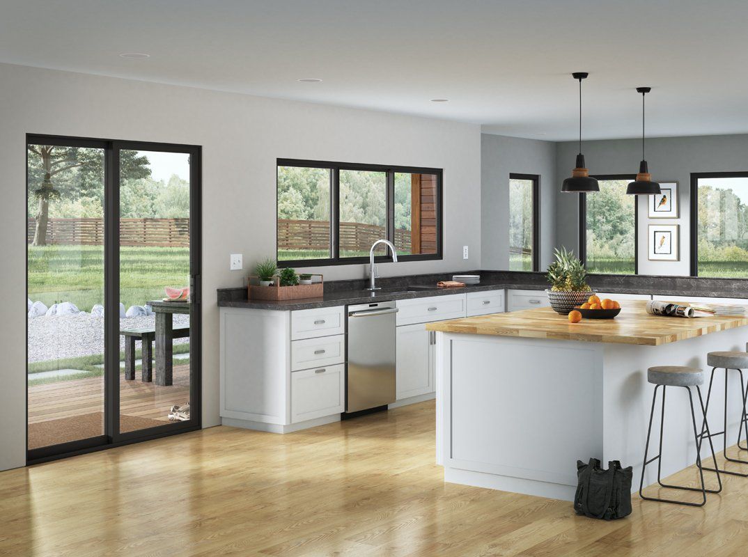 Modern House Kitchen Windows — Monterey, CA — Fairway Glass Company