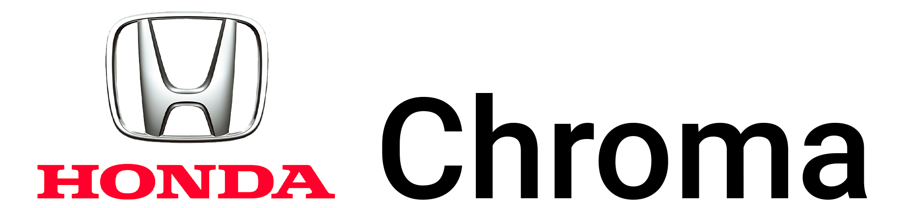 Logotipo da Honda com texto 