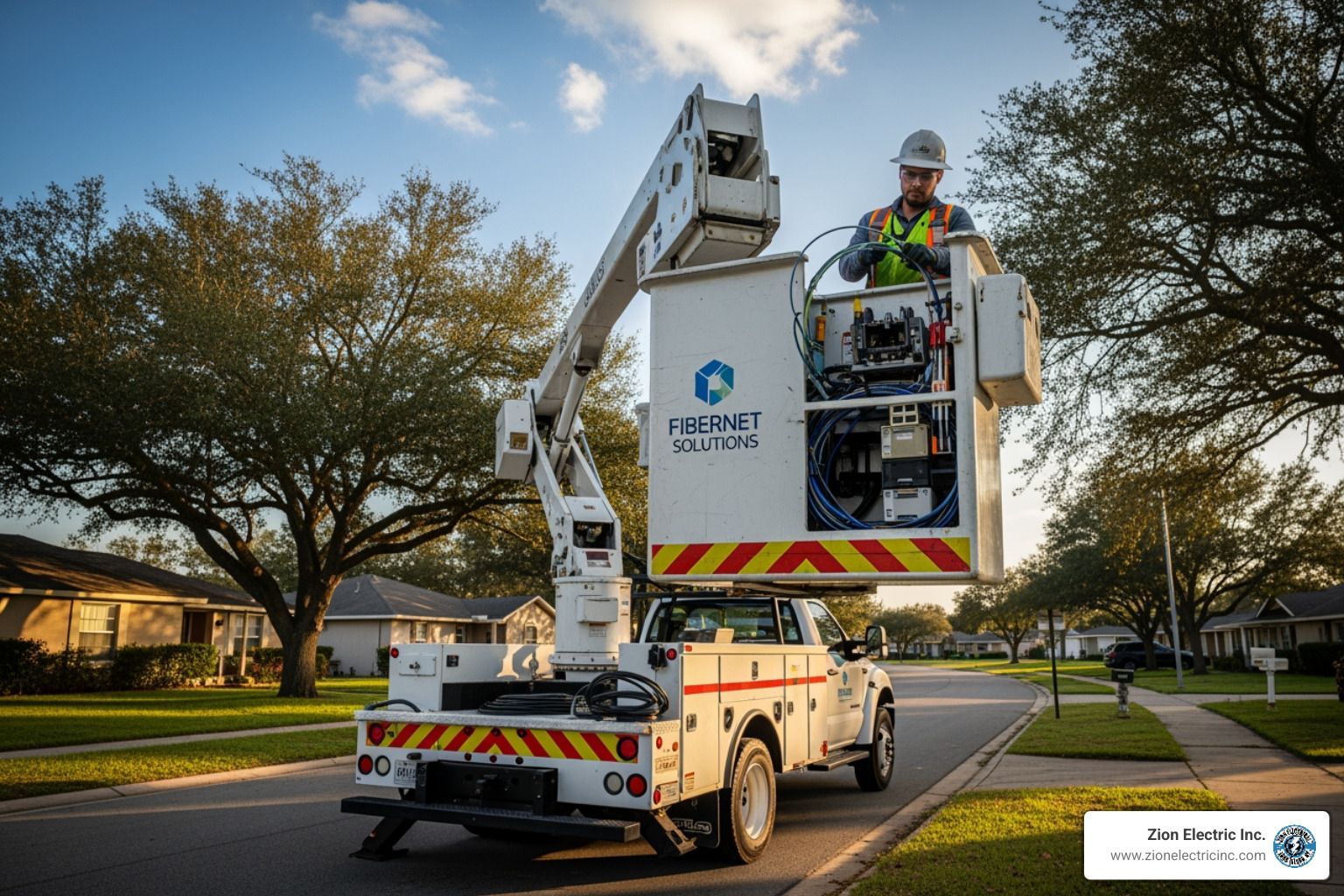 Outdoor kitchen with stone facing, stainless steel fixtures, and electrical outlet box.
