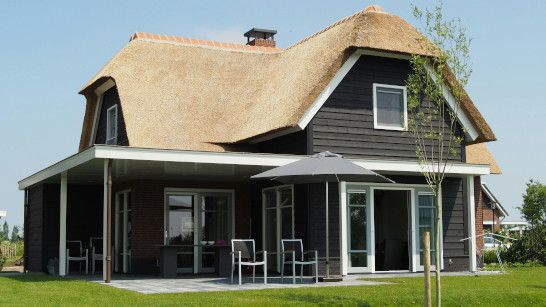 Rural property with traditional buildings and fencing