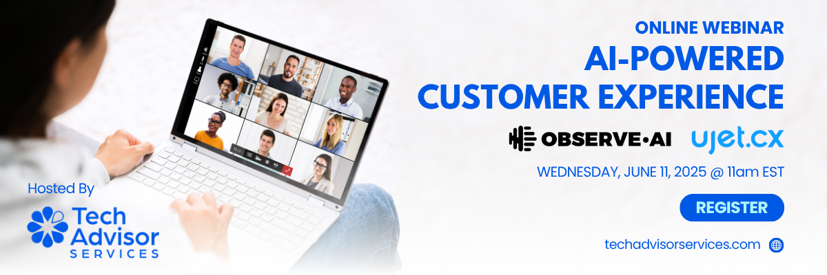 AI-Powered Customer Experience Webinar with UJET.cx and Observe.ai