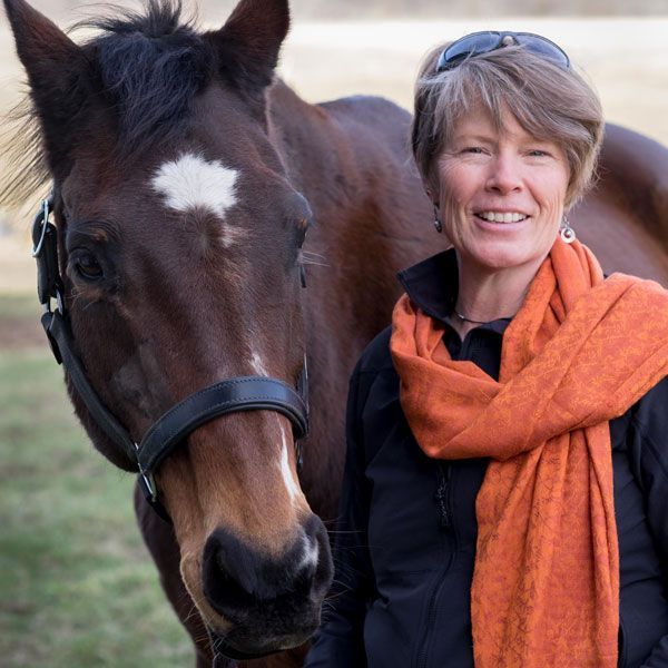 Lissa Pohl with a Horse — Reno, NV — E3A Equine Experiential