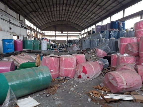 sgombero rotoli plastici