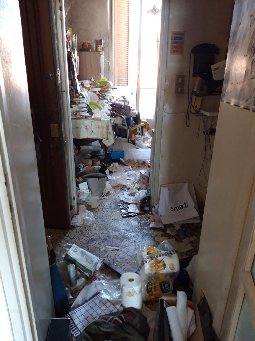 sgombero ambiente domestico