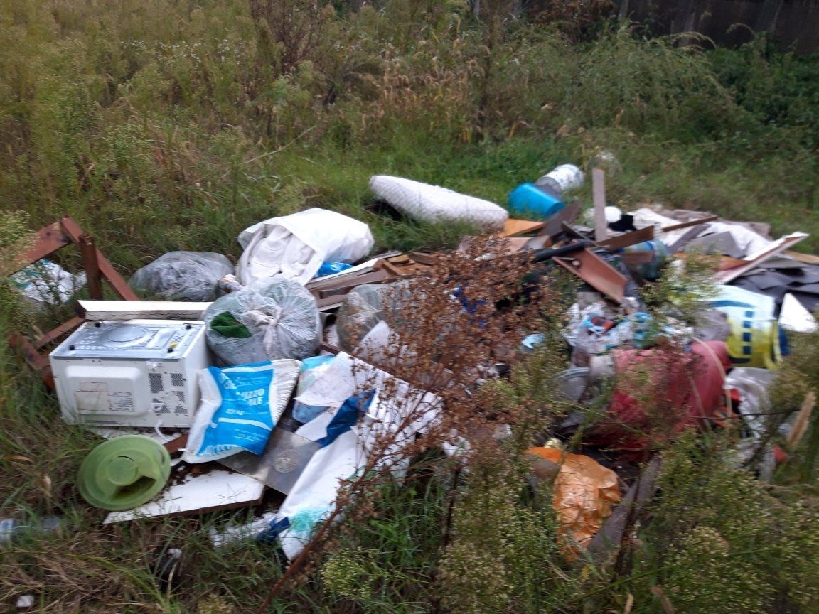 rifiuti abbandonati
