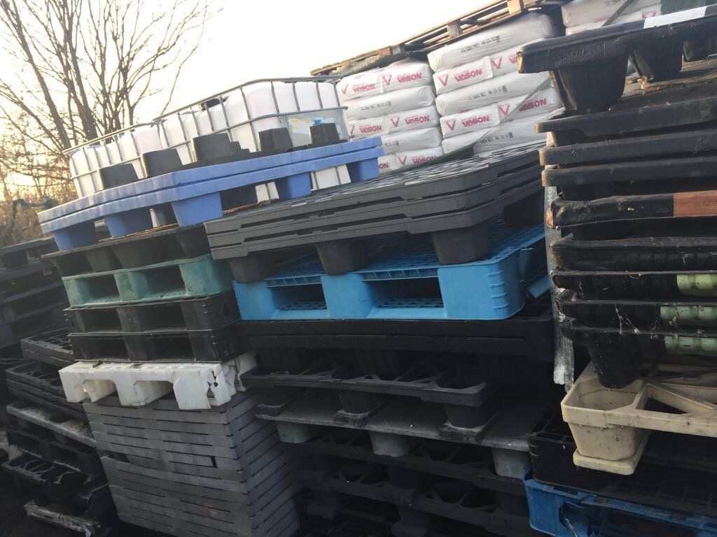 bancali pellet e plastica