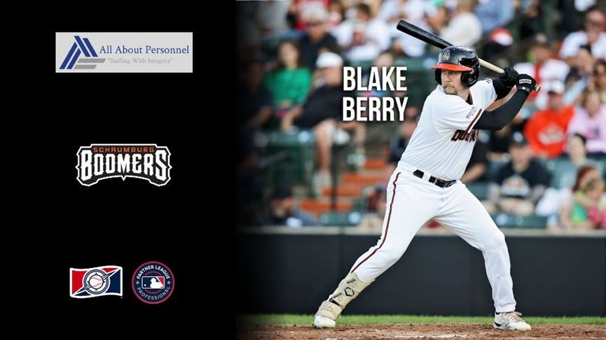 BLAKE BERRY RETURNING TO SCHAUMBURG OUTFIELD