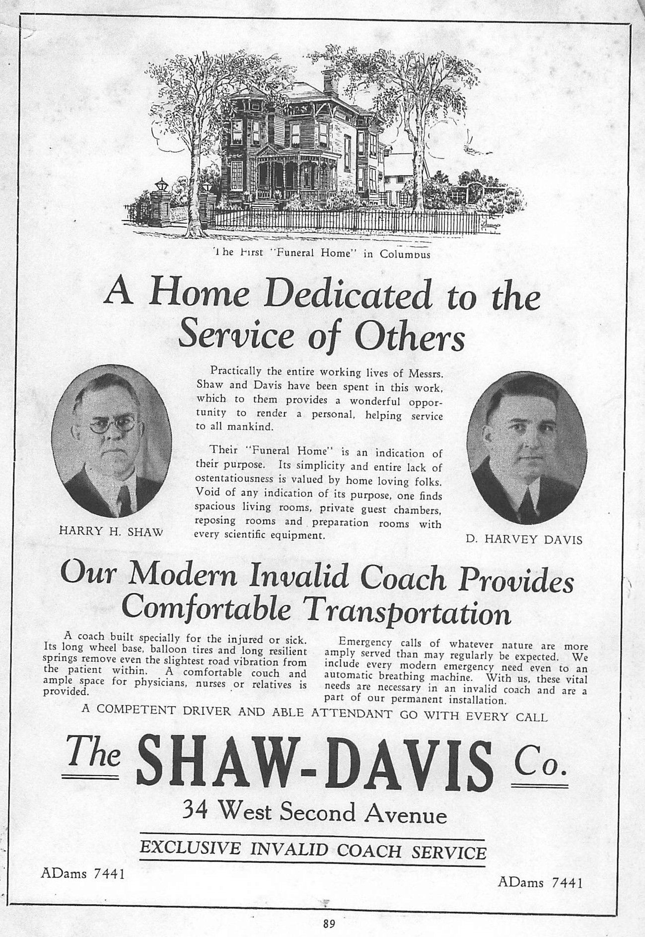 Roger W Davis Funeral Home West Portsmouth - v4mhfgz